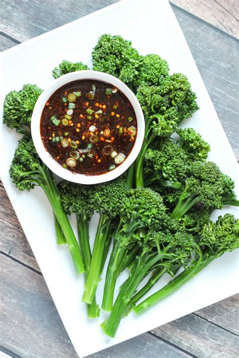 Broccoli With Korean Bbq Dipping Sauce Mirlandras Kitchen