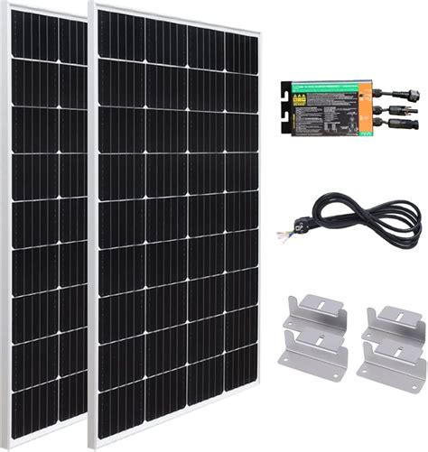 800w 600W 300W 400W Solarpanel Solaranlage Komplettpaket 48 OFF