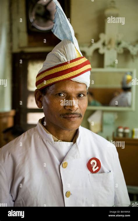 Waiter In Traditional Dress At A Coffee House Shimla Himachal