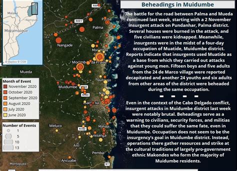 Insurgents Take Over Muidumbe Villages Amid Reports Of Multiple