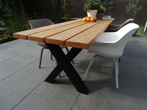 Houten Tuintafel Buitentafel Tuinwaardig