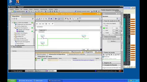 Step Tia Portal V Sp Simulador Working Youtube