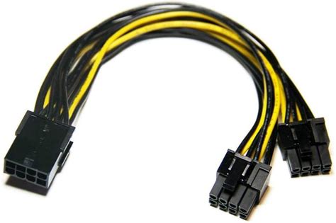 Amazon Cpu Pin To Dual Pin Pcie Adapter Power Cable Cpu To