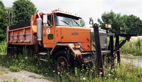 Town Of Birdsall NY 1991 Autocar ACL64B Dump Plow Truck No 3 3 A