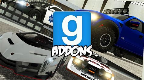 Addons Para Gmod Por Mediafire Y Steam Serie De Autos Nuevos