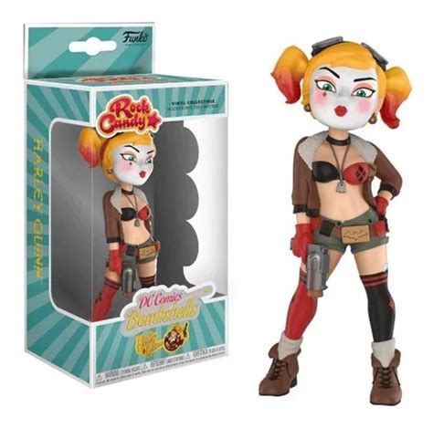 Funko Rock Candy Dc Comics Bombshells Harley Quinn Mercadolivre