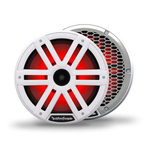 Rockford Fosgate M H White Lights W Rms Way Speakers