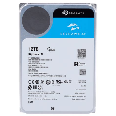 Disco Duro Seagate Skyhawk Ai Hd Tb S Ai