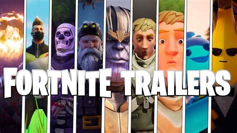 All Fortnite Trailers Seasons 1 10 YouTube