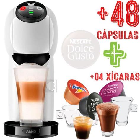 Cafeteira Expresso Arno Dolce Gusto Gênio S Basic Branca 110V 48