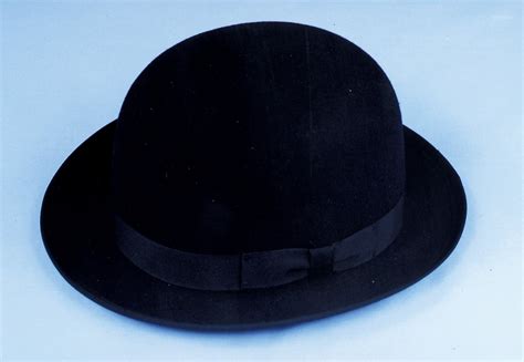 Billy the Kid Style Wool Felt Black Derby Bowler Hat - Size Small