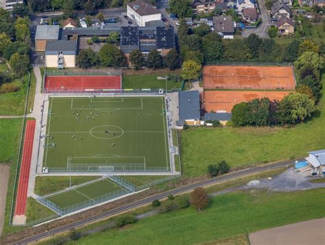 Luftbild Hamm Ensemble Der Sportplatzanlagen Des Vfl Mark In Hamm Im