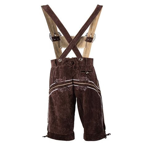 Men S Suede Suspender Oktoberfest Costume N