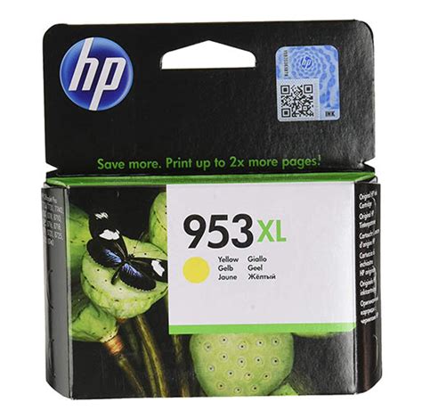 Hp 953xl Yellow High Yield Ink Cartridge F6u18ae Startech Store