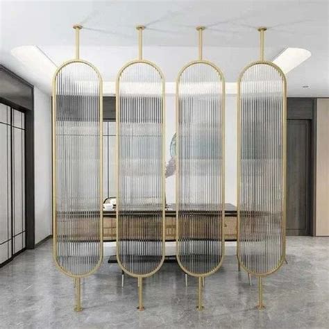 Golden Stainless Steel Ss Partitions 1 Panel Color Coated At Rs 1425