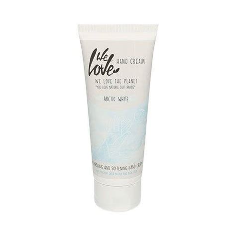 We Love The Planet Hand Cream Arctic White Ml Tilbud Hos Helsam