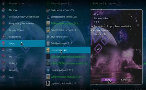 Instalar Addon Horus En Kodi Hablemos De Inform Tica