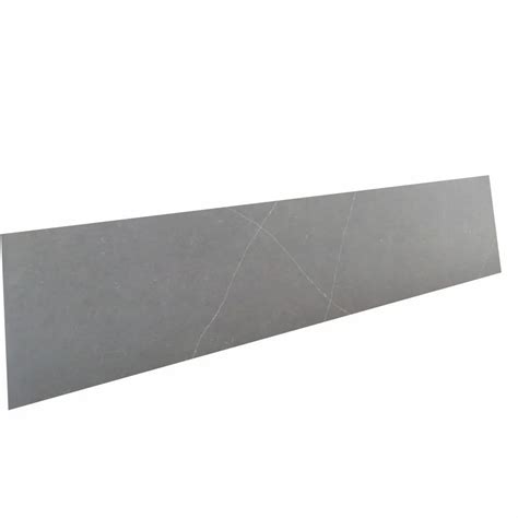 Glossy Polished Steel Gray Granite Slab Rectangular Thickness 25 Mm