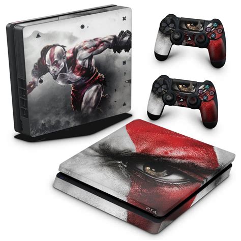 Skin PS4 Slim Adesivo God Of War A Shopee Brasil