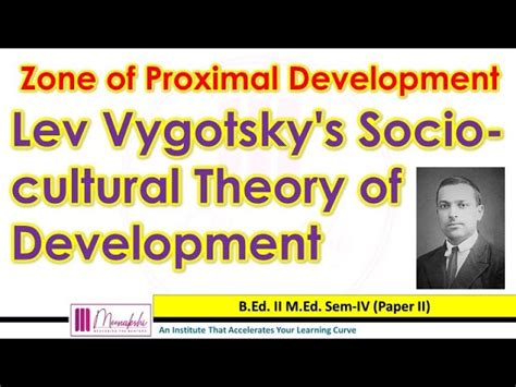 Vygotsky Theory Of Socio Cultural Development Off