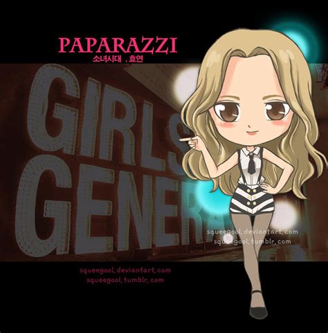 Snsd Paparazzi Hyoyeon By Squeegool On Deviantart