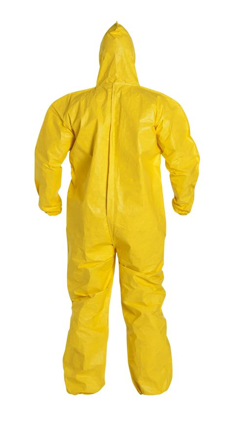 Dupont Tychem Qc B Disposable Chemical Resistant Coverall With