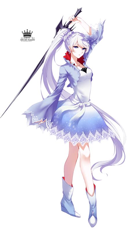 Render Rwby Weiss Schnee By Darksideofgraphic Rwby Anime Rwby