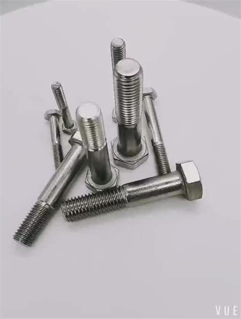 Astm A307 Stainless Steel Hex Bolts Din 933 Buy Astm A307 Stainless