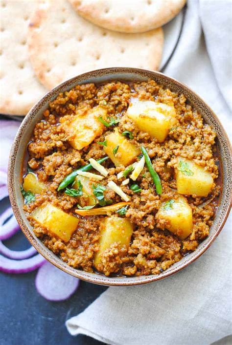 Keema Aloo Scrumptious Mince With Potatoes Indian Ambrosia