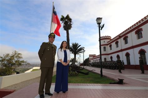 Carabineros Dio Inicio A Su Mes Aniversario Con Izamiento De Bandera