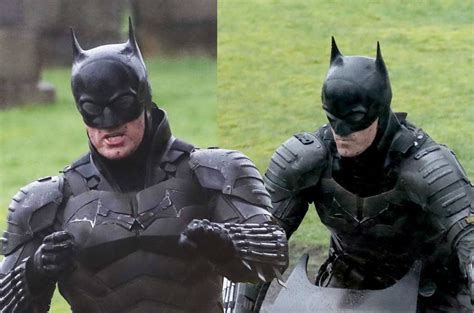 Leaked Set Pictures Give Us A Full Look At Batmans New Batsuit And Batcycle Entertainment