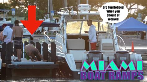 Dock Meet Face Miami Boat Ramps Black Point Marina Broncos Guru