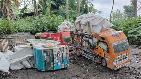 PERJUANGAN KERASSOPIR HANDAL MOBIL TRUK OLENG MAINAN MUATAN TEPUNG