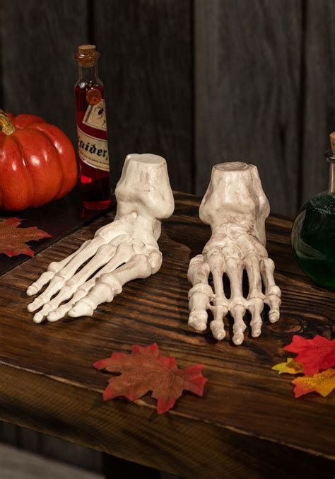 Inch Skeleton Feet Prop