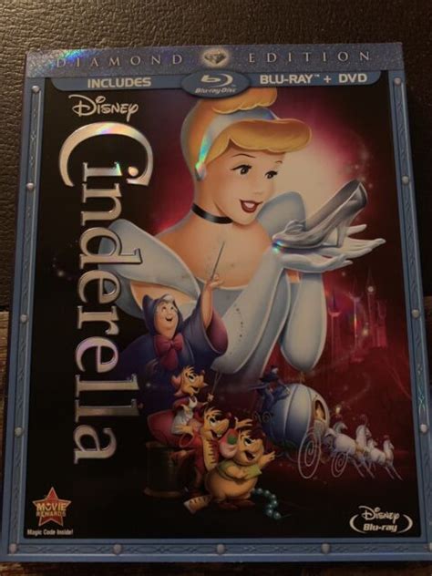 Cinderella Blu Ray DVD 2012 2 Disc Set Diamond Edition For Sale