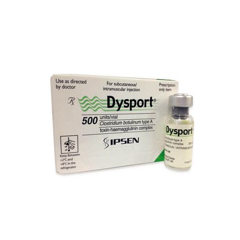 Dysport Botulinum Toxin Type A Units Lyophilized Powder For