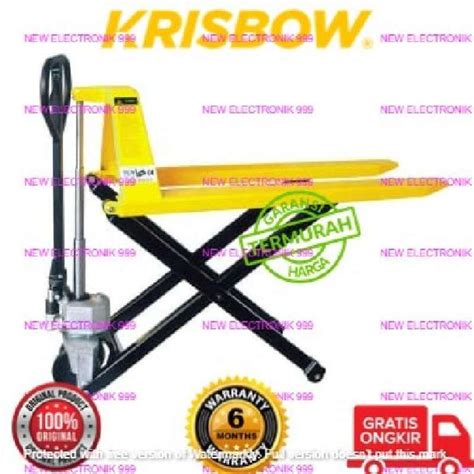 Jual Krisbow Hand Pallet And Lifter Manual 1 Ton Kw0500086 Di Seller New