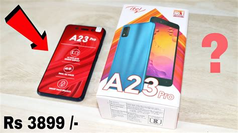 Most Affordable 4g Smartphone Unboxing And Review Itel A23 Pro Youtube