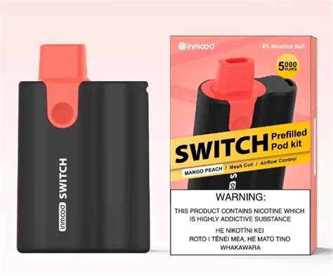 Switch Disposable Vape Puffs Rechargeable And Flavor Changeable