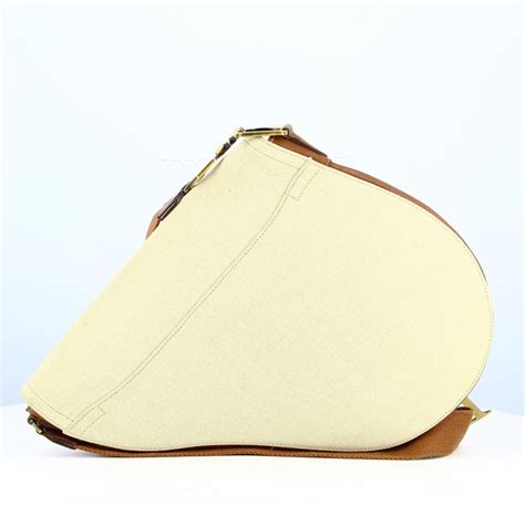 2000s Saddle Bag Christian Dior Brown And Beige For Sale At 1stdibs