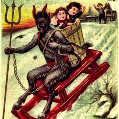 Pin By Sharyn Nicodemus On Krampus Krampus Creepy Christmas Vintage