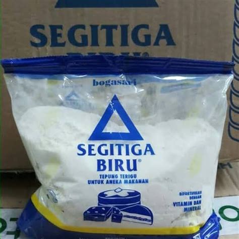 Jual Terigu Segitiga Biru Kemasan Ekomonis 500 Gr Shopee Indonesia