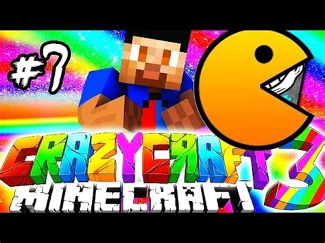 Minecraft Mods Crazy Craft Pacman With Vikkstar Youtube