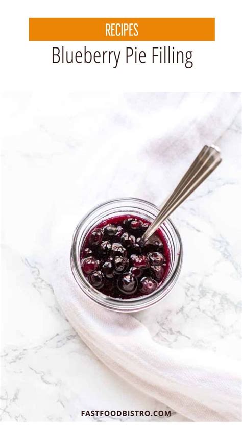 How To Make Blueberry Pie Filling With Frozen Blueberries Fast Food