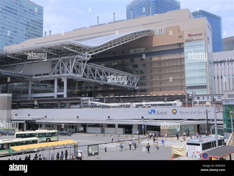 JR Osaka Station and bus terminal in Osaka Japan Stock Photo - Alamy