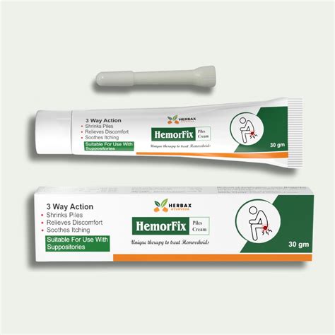 HemorFix Piles Cream - Herbax Ayurveda