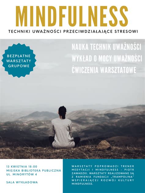 Mindfulness techniki uważności i przeciwdziałające stresowi MBP Opole