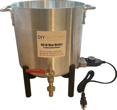 35 Lb Wax Melter For Candle Making Electric Aluminum Wax