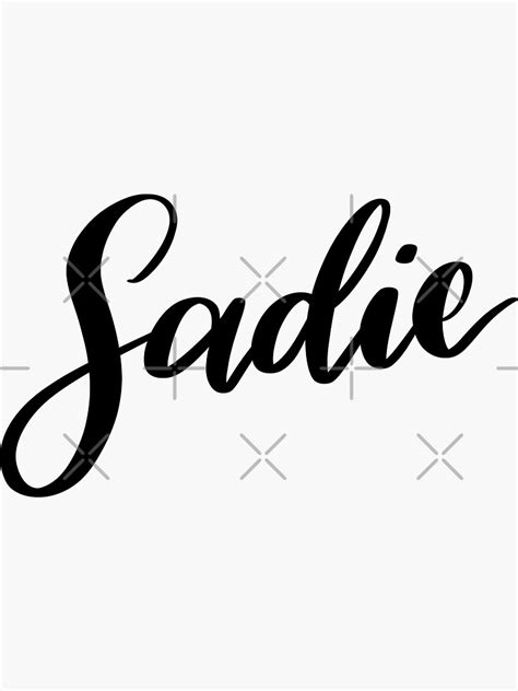 Sadie Sticker For Sale By Ellietography Redbubble