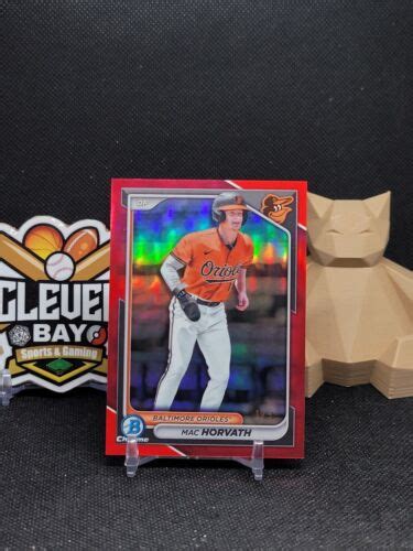 Bowman Sapphire Edition Chrome Prospects Red Bcp Mac Horvath